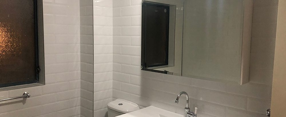Bathroom renovation