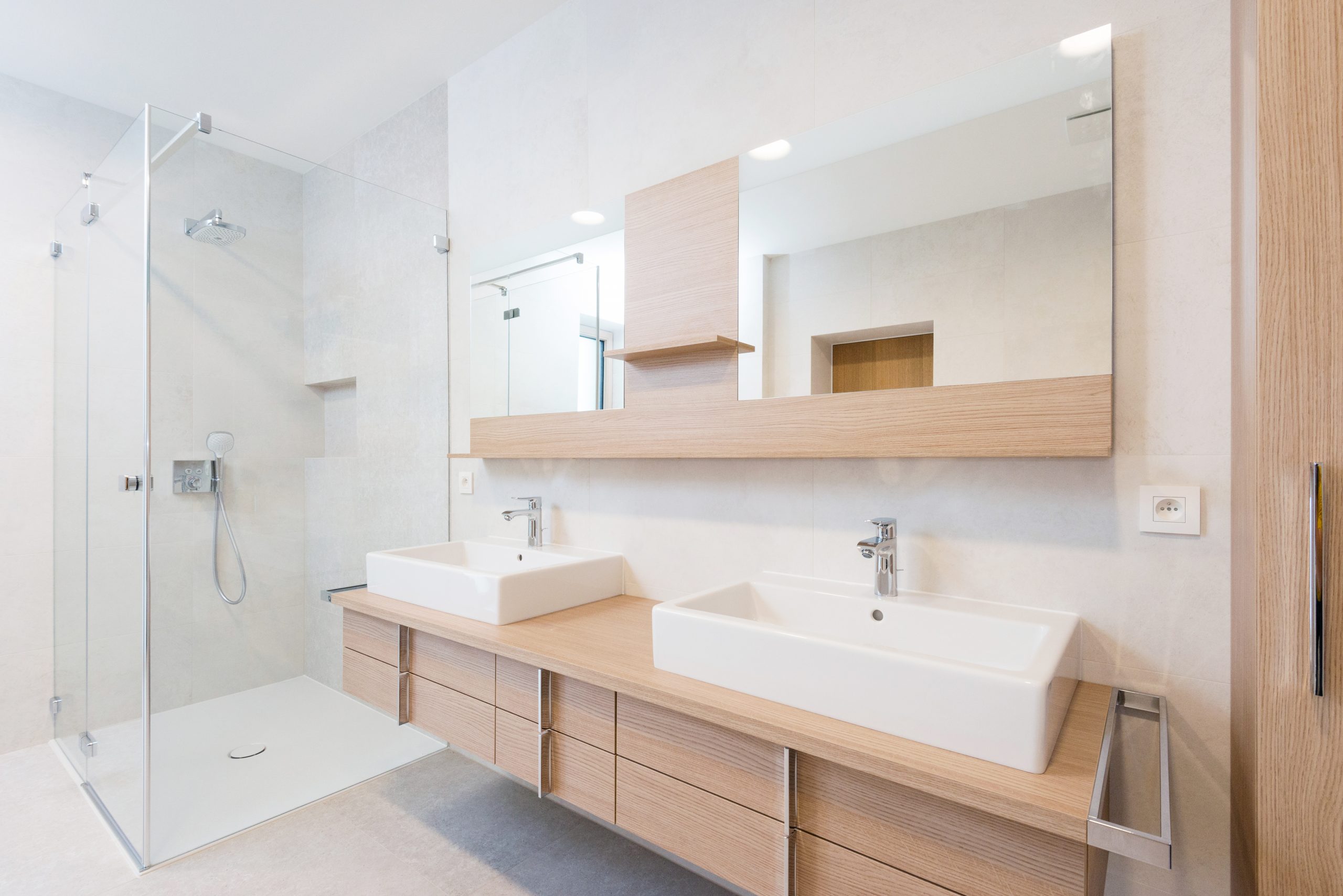 Leaking shower